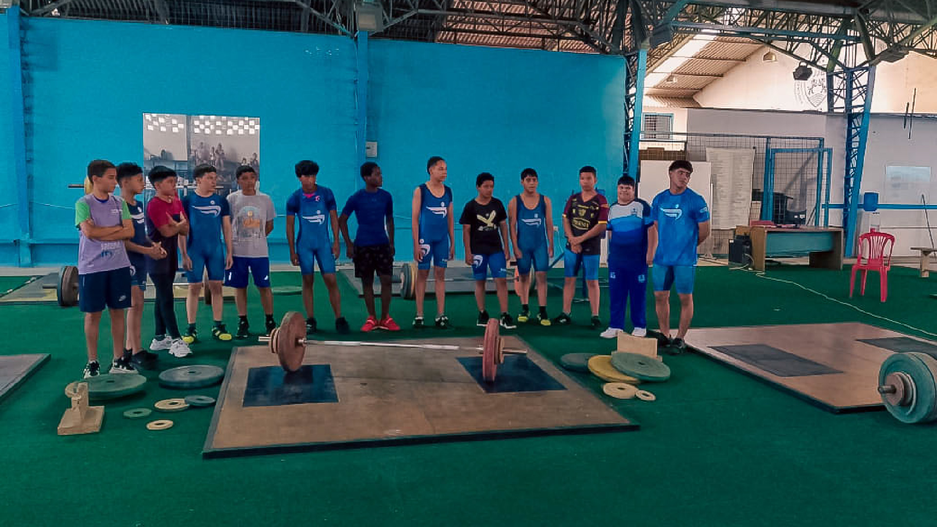 LEVANTAMIENTO DE PESAS CAMPEINATO NACIONAL INFANTIL
